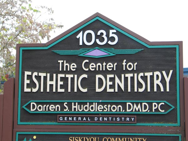 The Center for Esthetic Dentistry sign at The Center for Esthetic Dentistry 